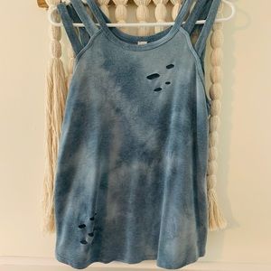 Distressed tank